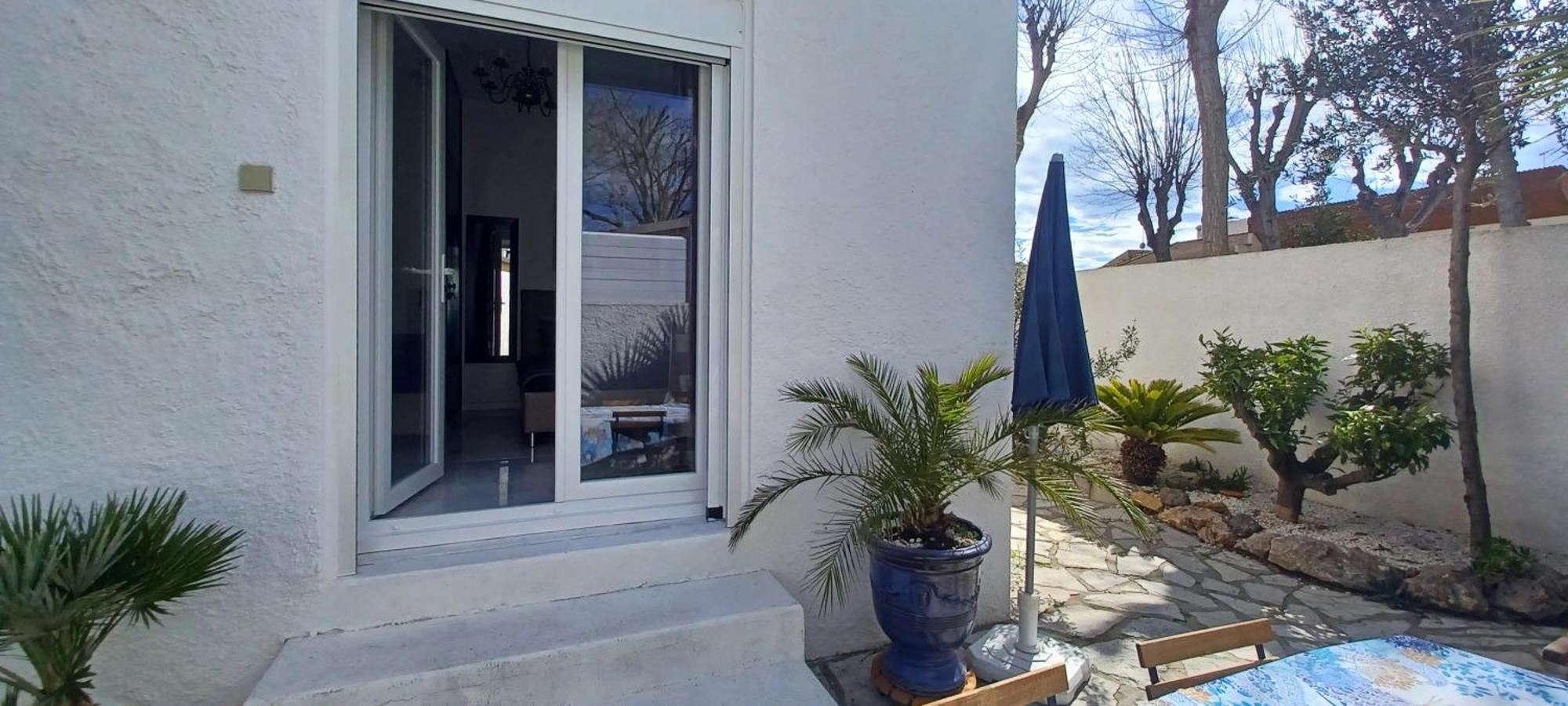 Appartement Avec Jardin Et Spa Valras-Plage Exterior foto